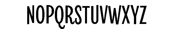 Revla Sans Bold Font UPPERCASE