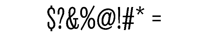 Revla Sans Light Font OTHER CHARS