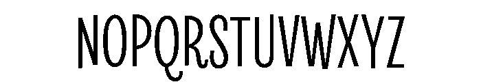 Revla Sans Light Font UPPERCASE