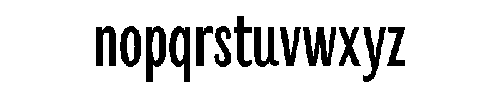 Revla Sans Text Black Font LOWERCASE