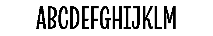 Revla Sans Text Bold Font UPPERCASE
