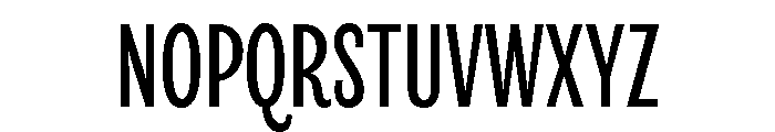 Revla Sans Text Bold Font UPPERCASE