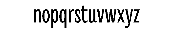 Revla Sans Text Bold Font LOWERCASE