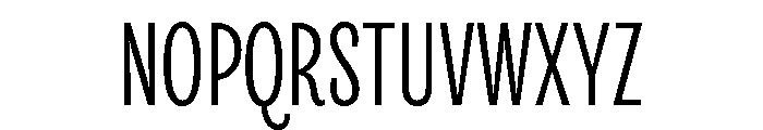 Revla Sans Text Light Font UPPERCASE