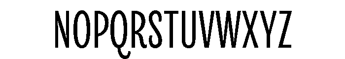 Revla Sans Text Regular Font UPPERCASE