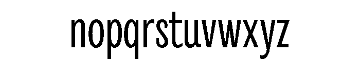 Revla Sans Text Regular Font LOWERCASE