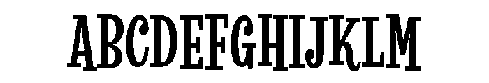 Revla Slab Black Font UPPERCASE