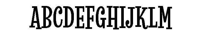 Revla Slab Bold Font UPPERCASE