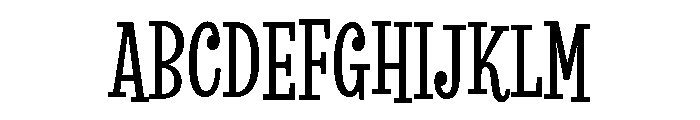 Revla Slab Regular Font UPPERCASE