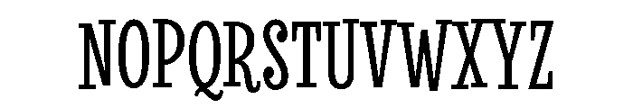 Revla Slab Regular Font UPPERCASE