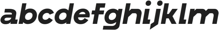 RFX Modern Heavy-Italic ttf (800) Font LOWERCASE