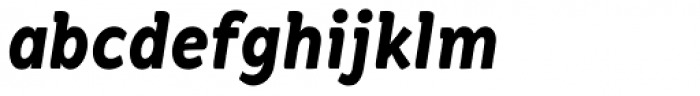 RF Barbariska Oblique Italic Font LOWERCASE
