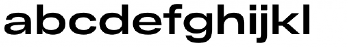 RF Dewi Expanded Bold Font LOWERCASE