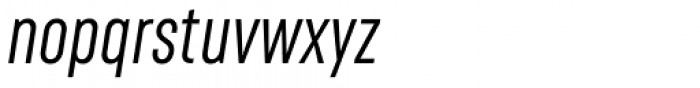RF Rufo Italic Font LOWERCASE
