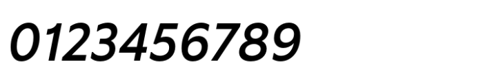 RF Tone Semibold Italic Font OTHER CHARS