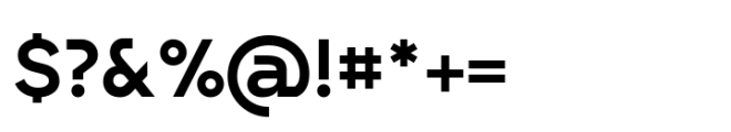 RFX Modern Bold Font OTHER CHARS