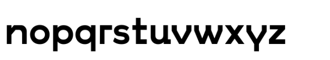 RFX Modern Bold Font LOWERCASE