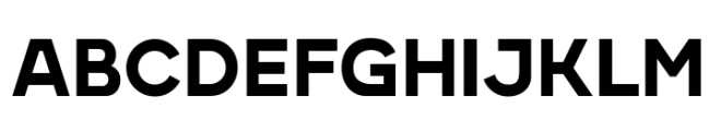 RFX Modern Heavy Font UPPERCASE