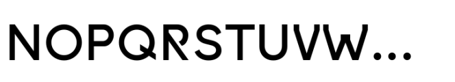 RFX Modern Semibold Font UPPERCASE