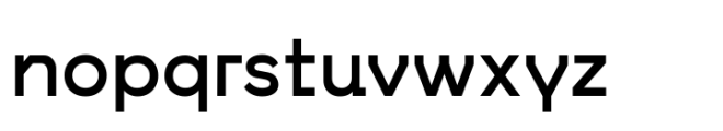 RFX Modern Semibold Font LOWERCASE