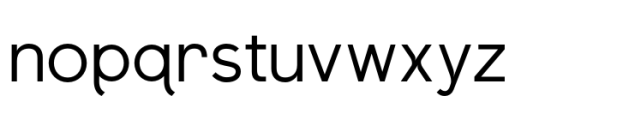 RFX easy Regular Font LOWERCASE