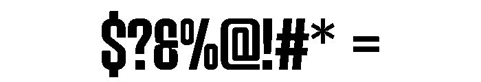 Rgen Font OTHER CHARS