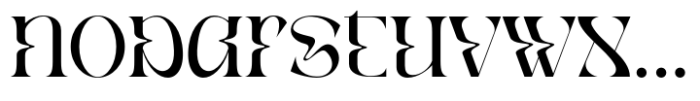 Rghs Medium Font LOWERCASE