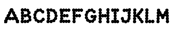 Rhael Regular Font UPPERCASE
