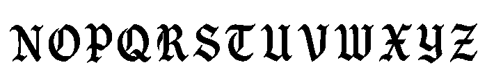 Rhago Regular Font UPPERCASE