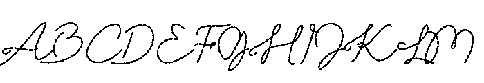 Rhea Line Font UPPERCASE