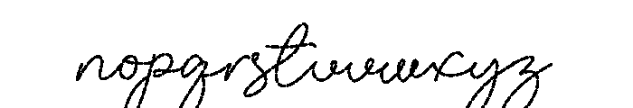 Rhea Line Font LOWERCASE