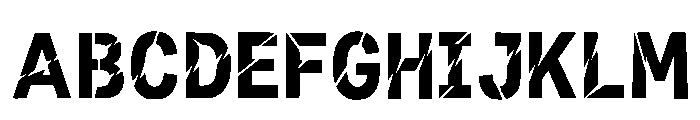 Rhea Regular Font UPPERCASE