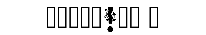 Rhian Regular Font OTHER CHARS
