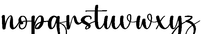 Rhineston Font LOWERCASE