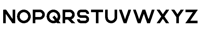 Rhino Display Font UPPERCASE