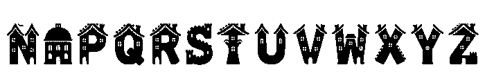Rhodes Regular Font LOWERCASE