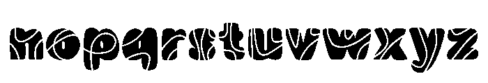 RhythmBlock Font LOWERCASE