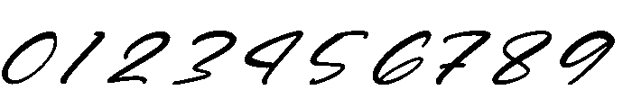 Rhythme Captured Italic Font OTHER CHARS