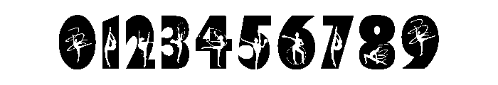 Rhythmic Gymnastic Font OTHER CHARS