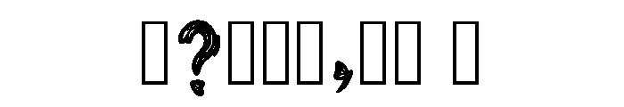 Rhyzen Regular Font OTHER CHARS