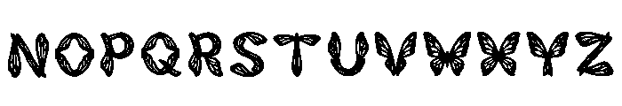 Rhyzen Regular Font UPPERCASE