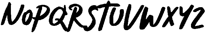 RHYTHM Regular otf (400) Font UPPERCASE