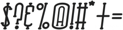 Rhantica Serif Ital otf (400) Font OTHER CHARS