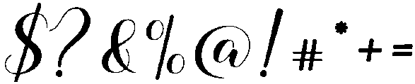 Rhapsody Script Regular otf (400) Font OTHER CHARS