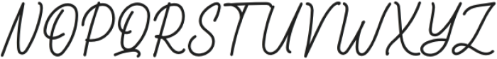 Rhapsody Signature otf (400) Font UPPERCASE