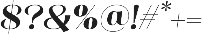 Rhedova Italic otf (400) Font OTHER CHARS