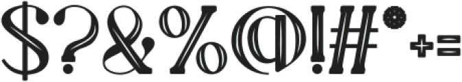 Rhenia Two otf (400) Font OTHER CHARS