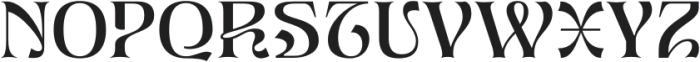 Rhetorica-Regular otf (400) Font LOWERCASE