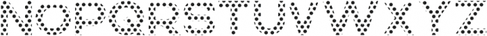 Rhino Dots otf (400) Font UPPERCASE