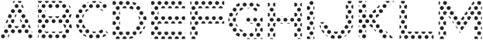 Rhino Dots otf (400) Font LOWERCASE